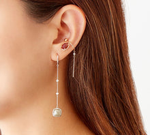 画像をギャラリービューアに読み込む, ADAMAS Pierced Earrings Gray Natural Diamond
