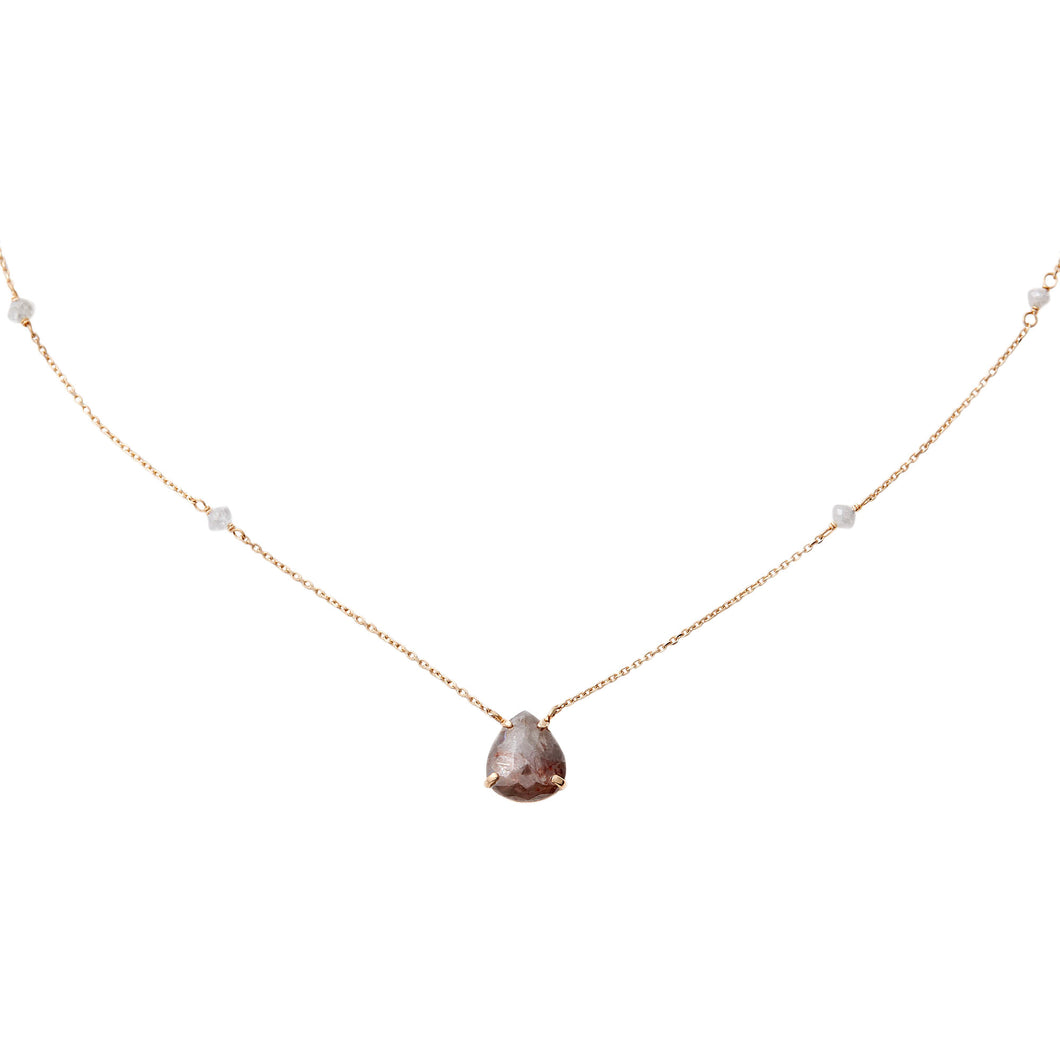 ADAMAS Necklace Gray Natural Diamond