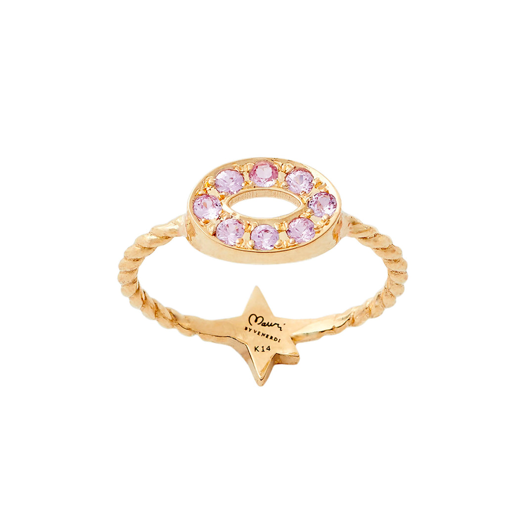 LUCIA RING Pink Sapphire
