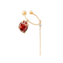 画像をギャラリービューアに読み込む, ADAMAS Ear Cuff Red Natural Diamond
