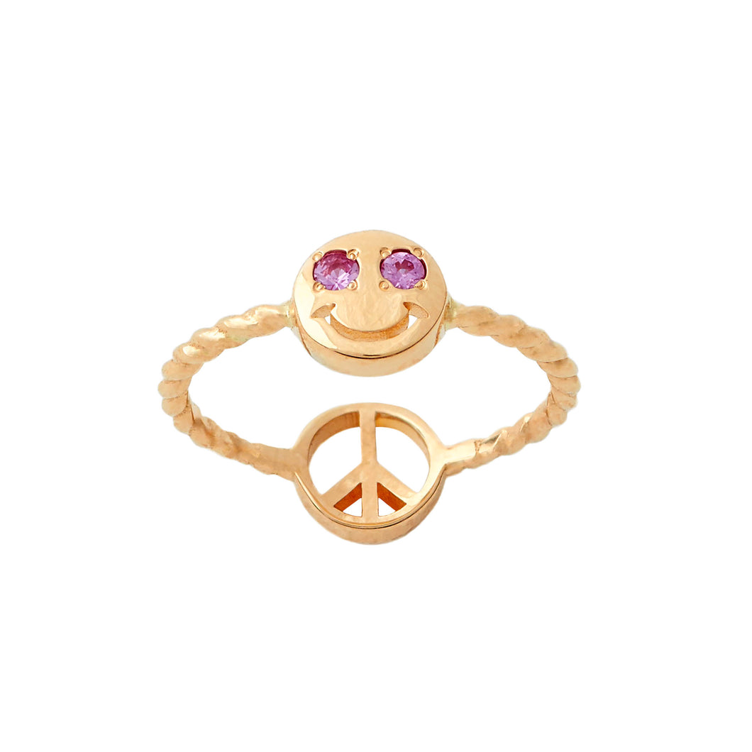 MONA RING Pink sapphire